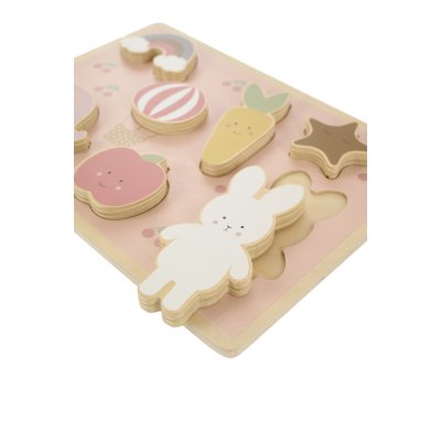 JABADABADO Puzzle vkládačka Zajíček a kamarádi - 85818_002