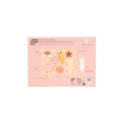 JABADABADO Puzzle vkládačka Zajíček a kamarádi - 85818_004