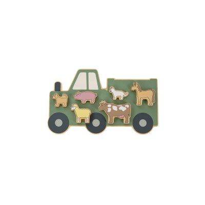 JABADABADO Vkládací dřevěné puzzle Farma - 85825_001