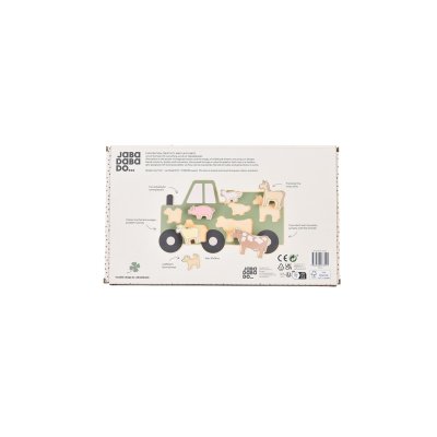 JABADABADO Vkládací dřevěné puzzle Farma - 85825_004