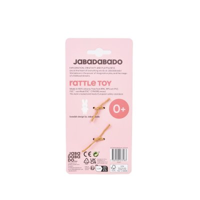 JABADABADO Dřevěné chrastítko Zajíček - 85831_005