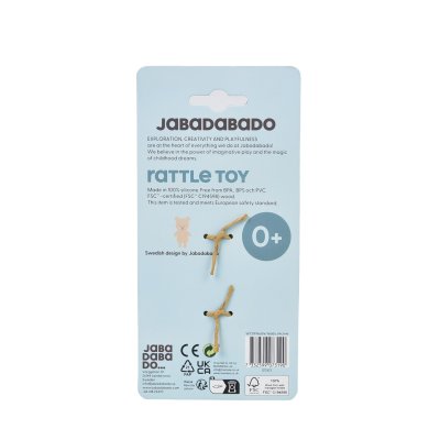 JABADABADO Dřevěné chrastítko Medvídek - 85832_005