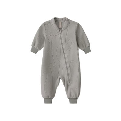LEOKID Fleecový overal Tilio Monsoon Gray vel. 74