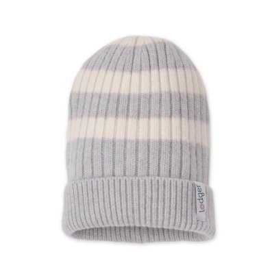 LODGER Čepice Stripe Merino Storm 3 - 6 měsíců - 86061_001