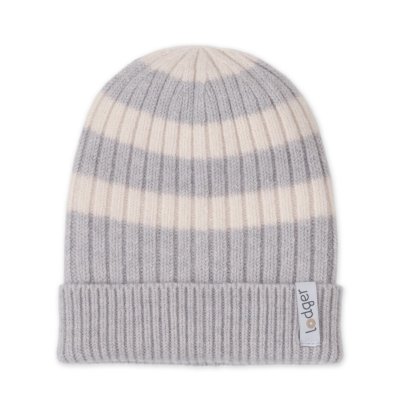 LODGER Čepice Stripe Merino Storm 1 - 2 roky
