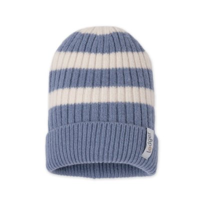 LODGER Čepice Stripe Merino Stone 1 - 2 roky - 86075_001