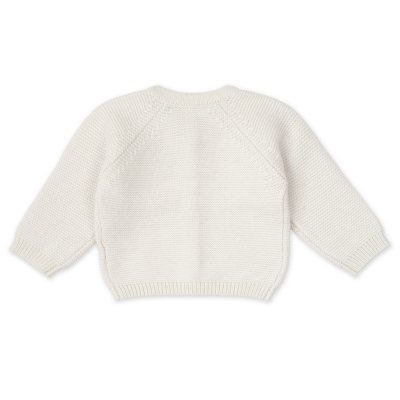 LODGER Pletený svetřík Merino Cream vel. 68 - 86089_001