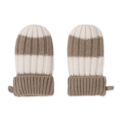 LODGER Rukavice Stripe Merino Buffalo vel. 0 - 12 měsíců