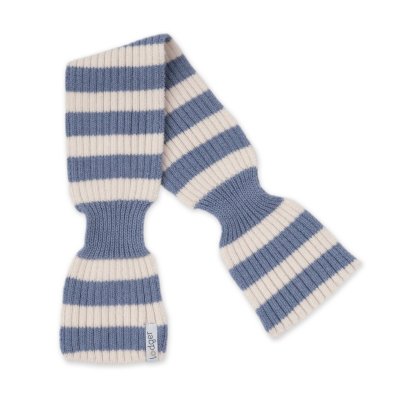 LODGER Šála Stripe Merino Stone - 86111_001