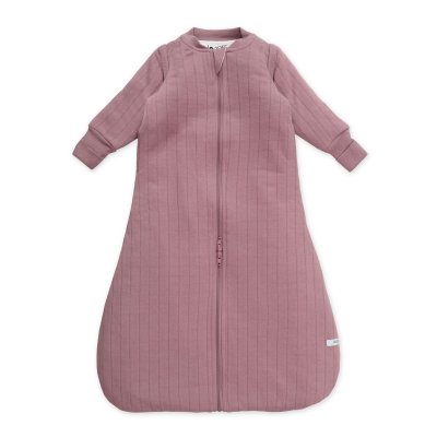 LODGER Spací pytel s rukávy Solid Mauve vel. 50/62