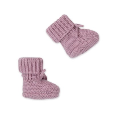 LODGER Capáčky Merino Mauve vel. 0 - 6 měsíců - 86154_004