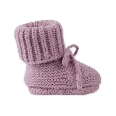 LODGER Capáčky Merino Mauve vel. 6 - 12 měsíců - 86155_002
