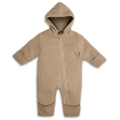 LODGER Zimní novorozenecká kombinéza Teddy Beige - 86176_003