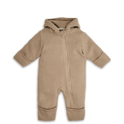LODGER Zimní novorozenecká kombinéza Teddy Beige