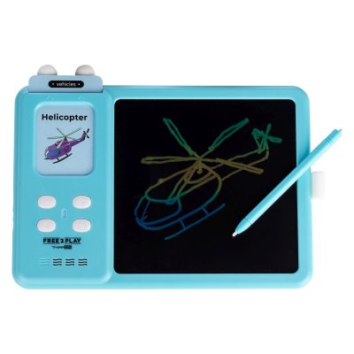 FREEON Free2Play Interaktivní LCD tabulka 2v1 pro výuku angličtiny Kiddigit Blue - 86711_001