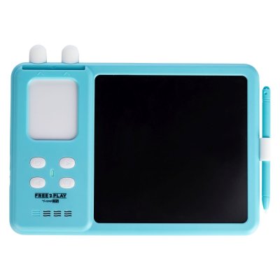 FREEON Free2Play Interaktivní LCD tabulka 2v1 pro výuku angličtiny Kiddigit Blue - 86711_002