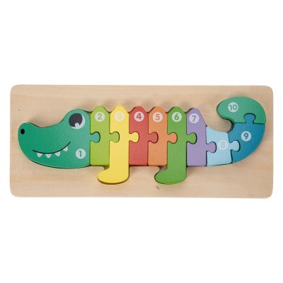 FREEON Free2Play Dřevěné puzzle Crocodile - 86731_001