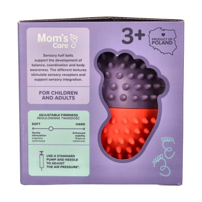MOMS CARE Senzorické polokoule 2 ks Pink & Purple - 86783_001