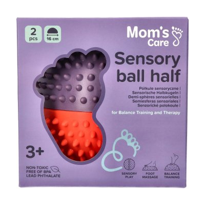MOMS CARE Senzorické polokoule 2 ks Pink & Purple