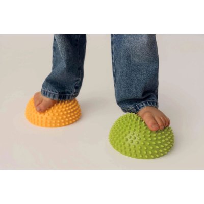 MOMS CARE Senzorické polokoule 2 ks Yellow & Green - 86784_003